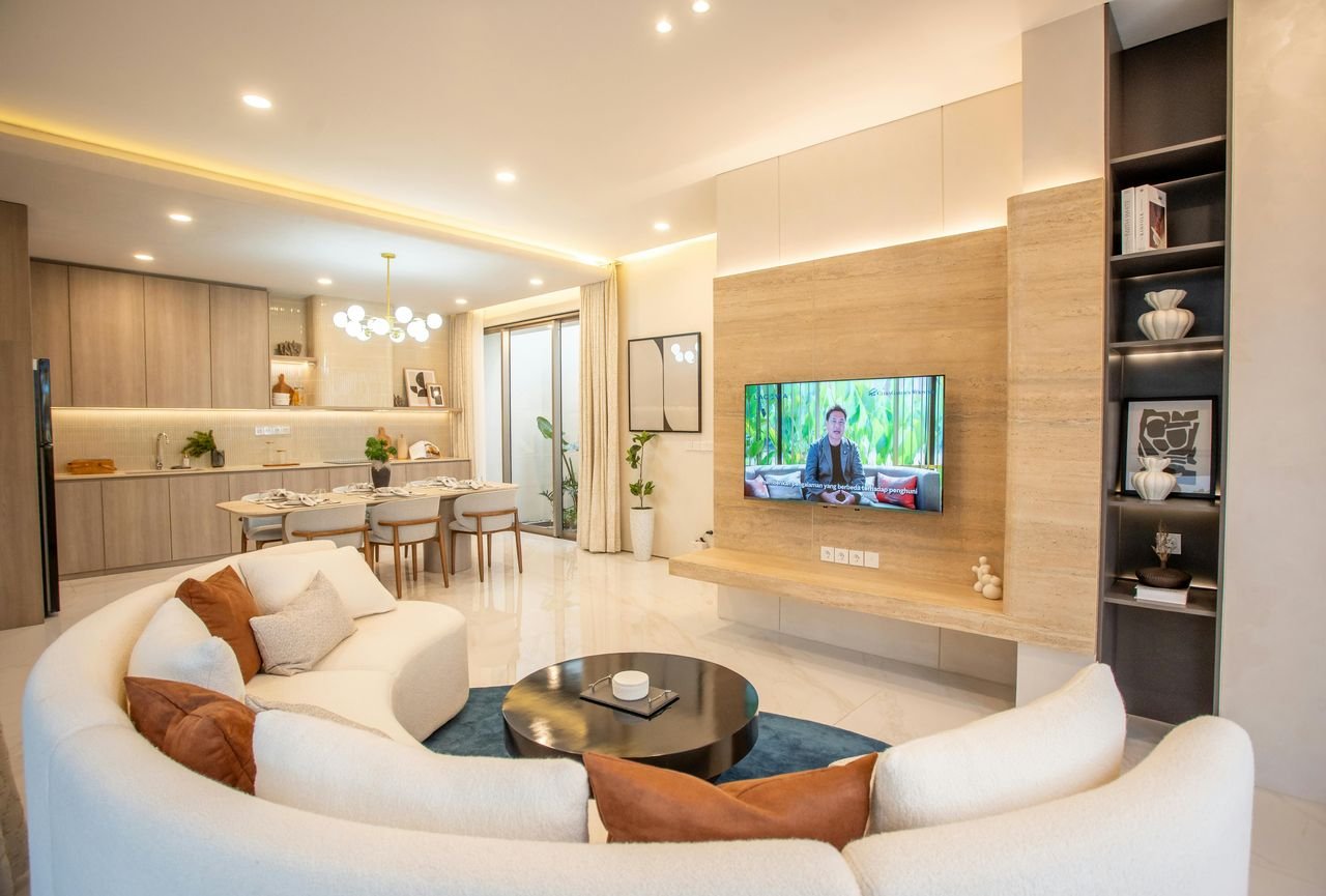 Happy Couple After Home Renovations